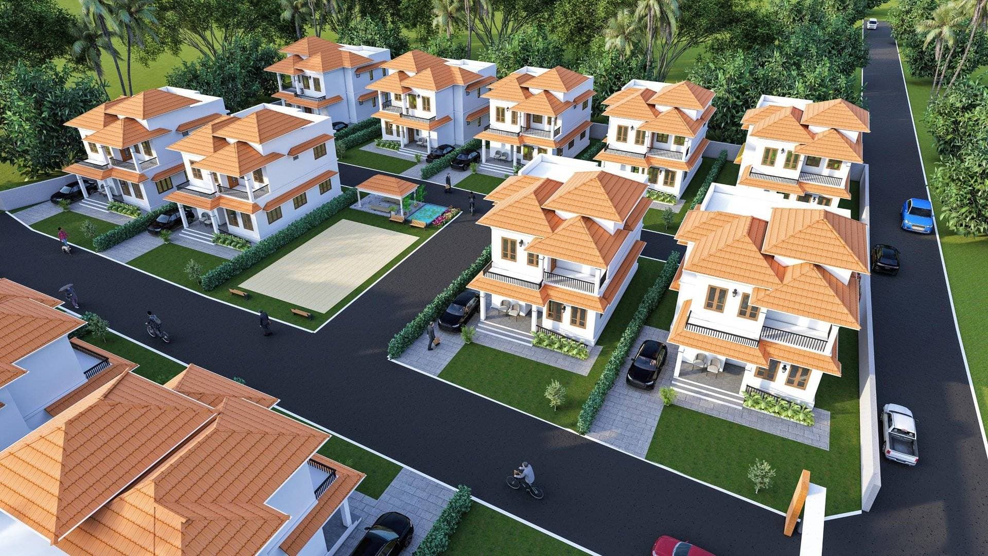 Grace Meadows villa community — artist's impression