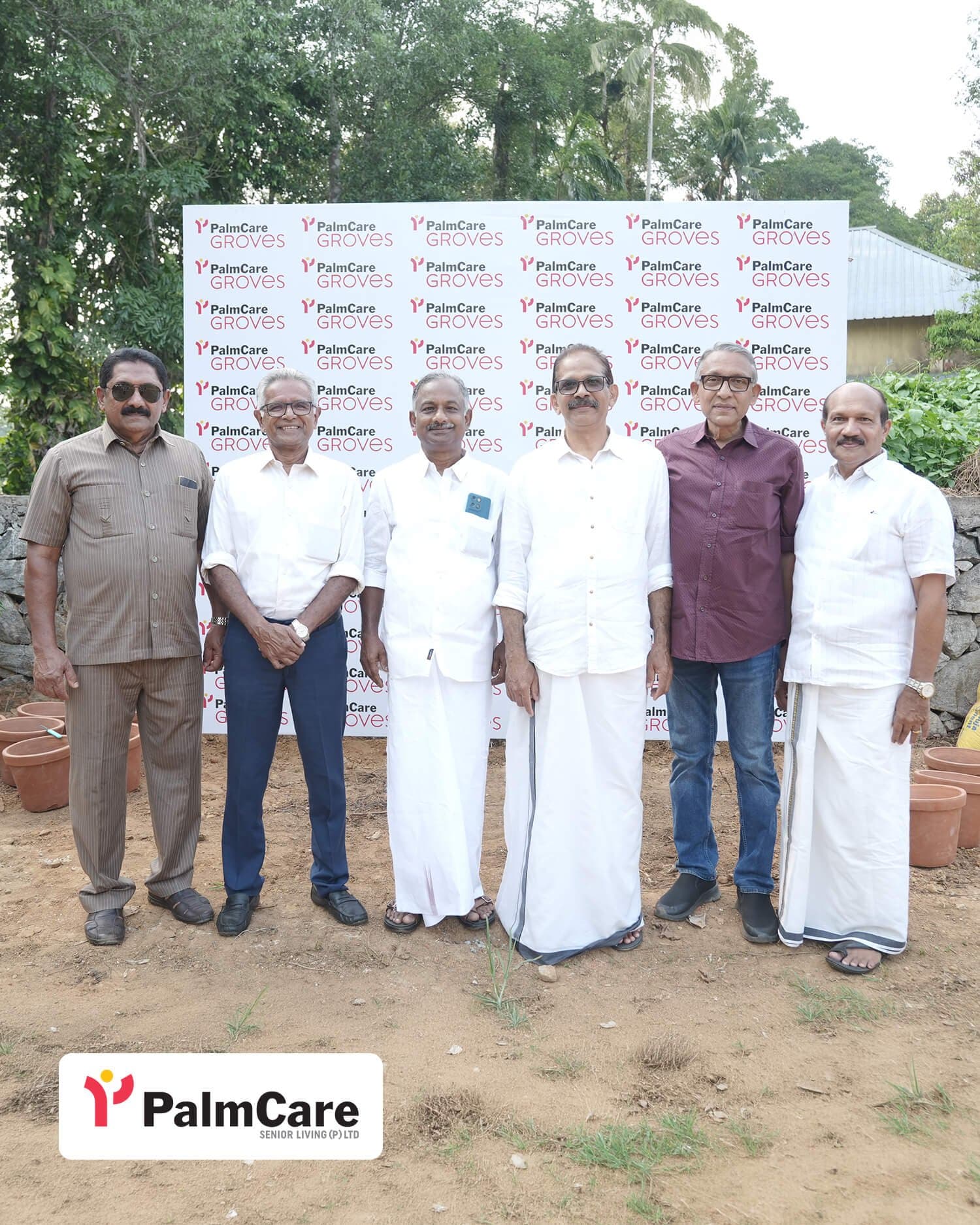 PalmCare Groves foundation-stone-laying ceremony, April 2026