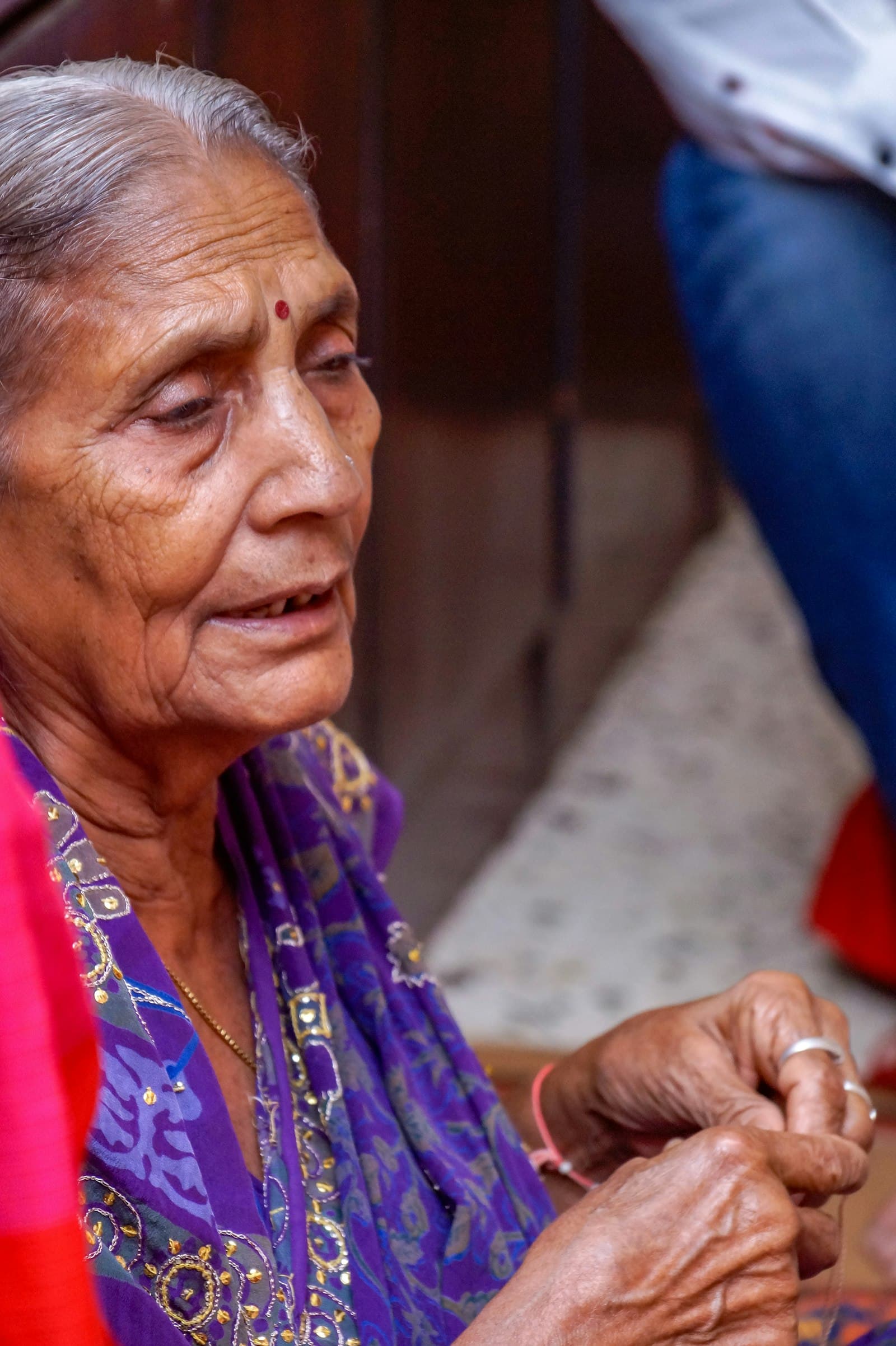 Elder resident in Kerala